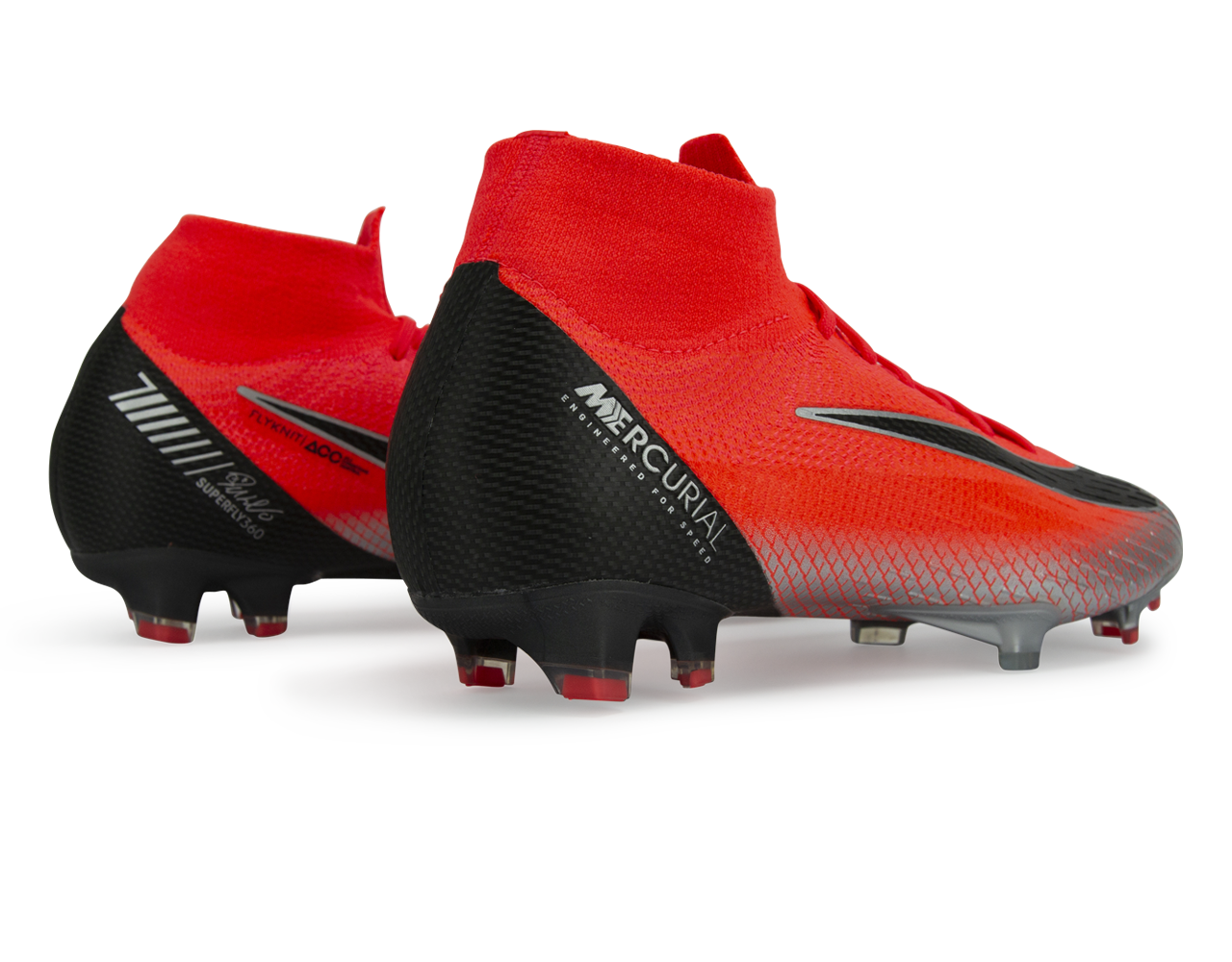 Nike Men's Mercurial CR7 Superfly 6 FG Bright Crimson/Black – Azteca Soccer