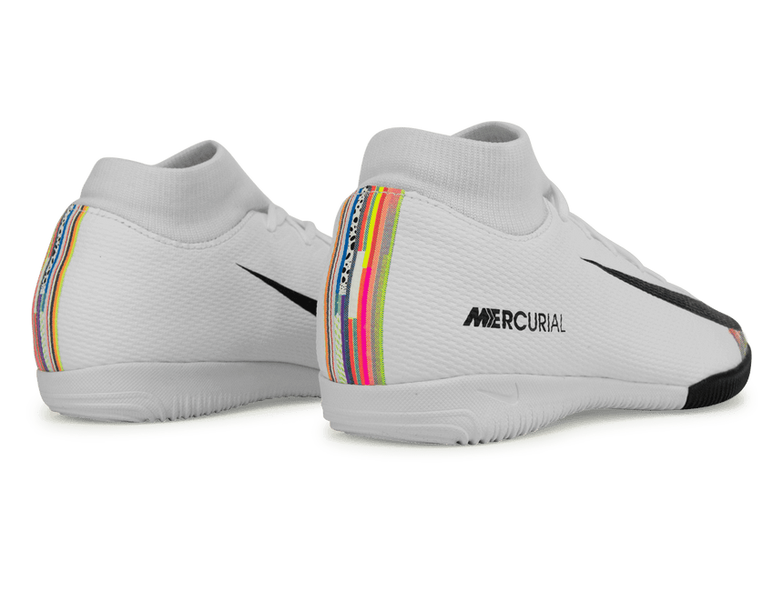 Nike Men's Mercurial Superfly 6 Academy Turf Soccer Shoes White