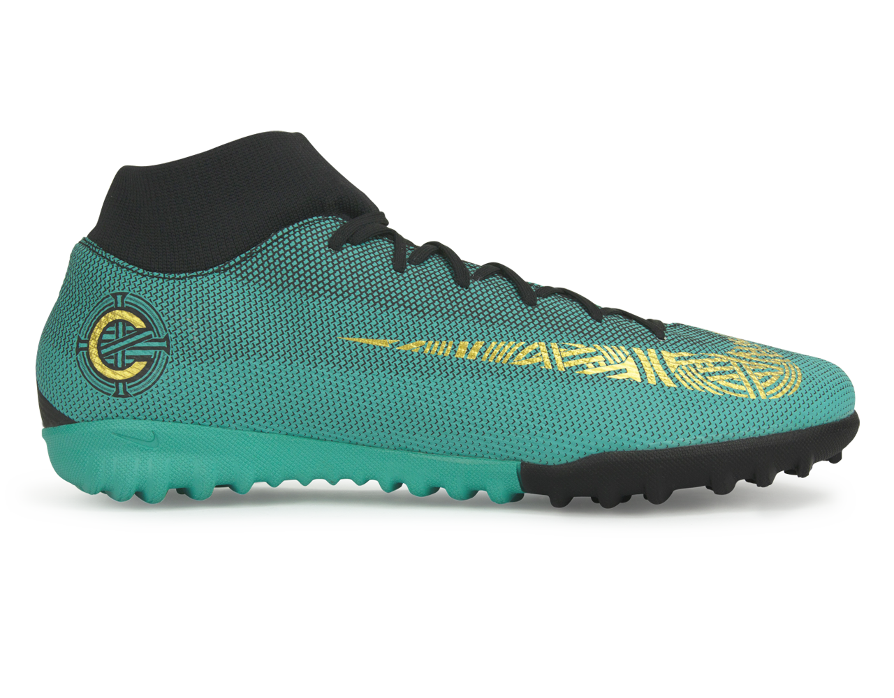 Nike Men s Mercurial Superfly 6 Academy CR7 Turf Soccer Shoes Clear Ja