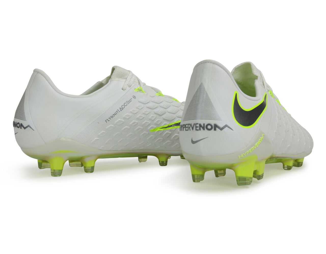 longitud social profundidad Nike Men's Hypervenom Phantom III Elite FG White/Volt/Metallic Cool Gr –  Azteca Soccer
