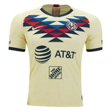 Nike Men's Club America 19/20 Giovani dos Santos Home Jersey Lemon Chiffon/Armory Navy/Gym Red