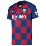 Nike Kids FC Barcelona 19/20 Messi Home Jersey Deep Royal/Varsity Maize