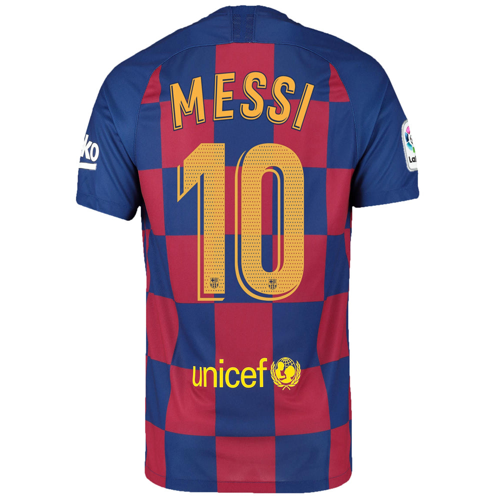 Nike Kids FC Barcelona 19/20 Messi Home Jersey Deep Royal/Varsity Maiz ...