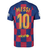 Nike Kids FC Barcelona 19/20 Messi Home Jersey Deep Royal/Varsity Maize