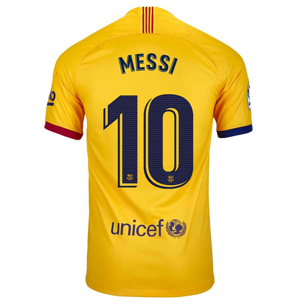 Nike Men's FC Barcelona 18/19 Messi Home Jersey Deep Royal/University –  Azteca Soccer