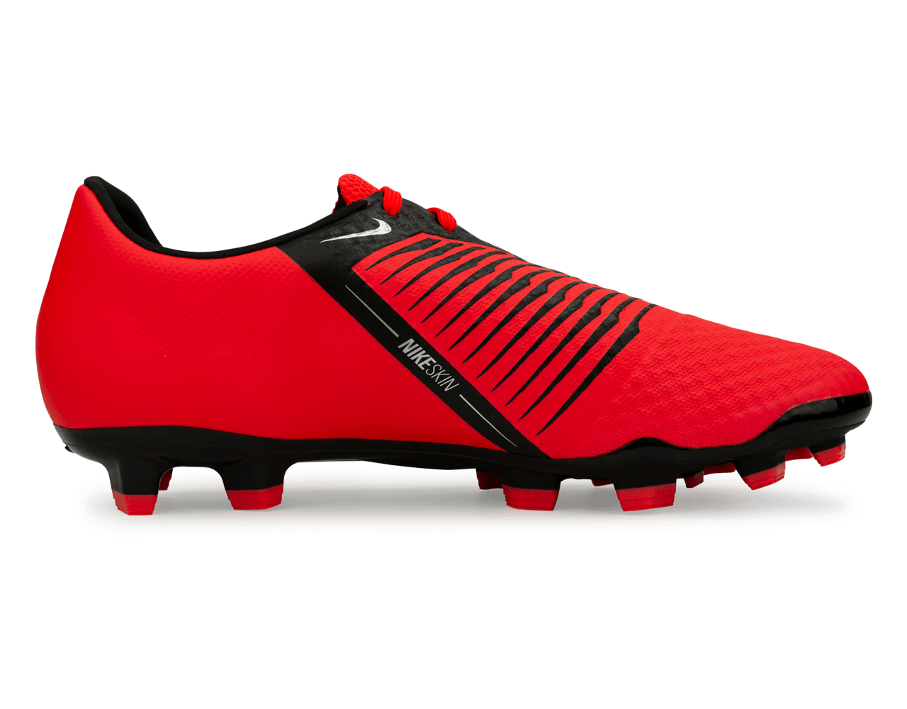 Nike Men s PhantomVNM Game Over Academy FG Bright Crimson Metallic Silver 7