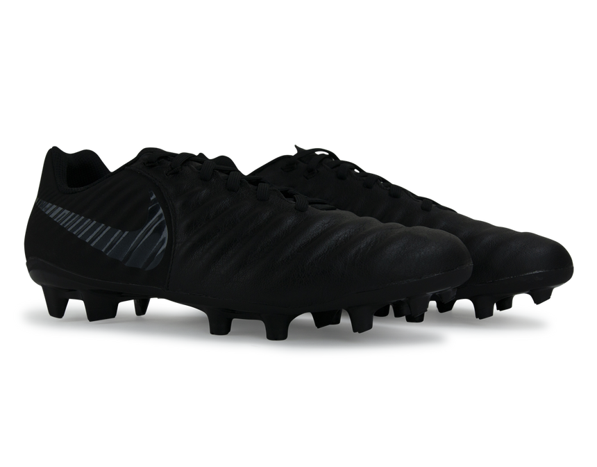 Nike Men's Tiempo 7 Academy FG Black/Black