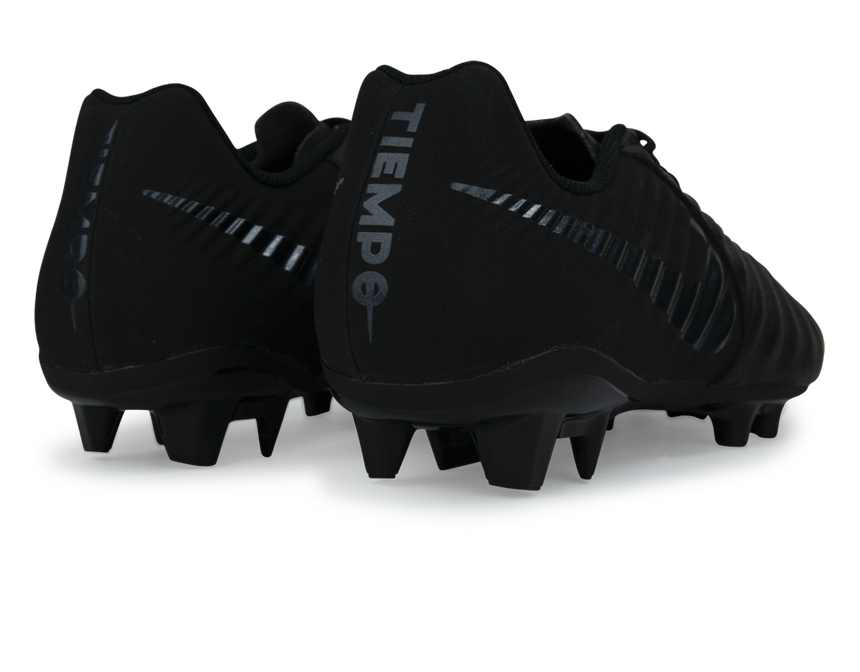 Nike Men's Tiempo 7 Academy FG Black/Black