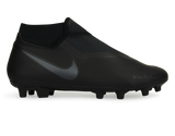 Nike Men's PhantomVSN Academy DF FG/MG Black/Black