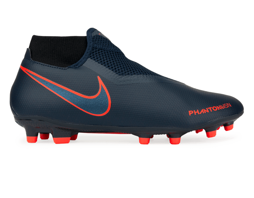 Nike Men's PhantomVSN Academy DF FG/MG Obsidian/White/Black/Racer Blue
