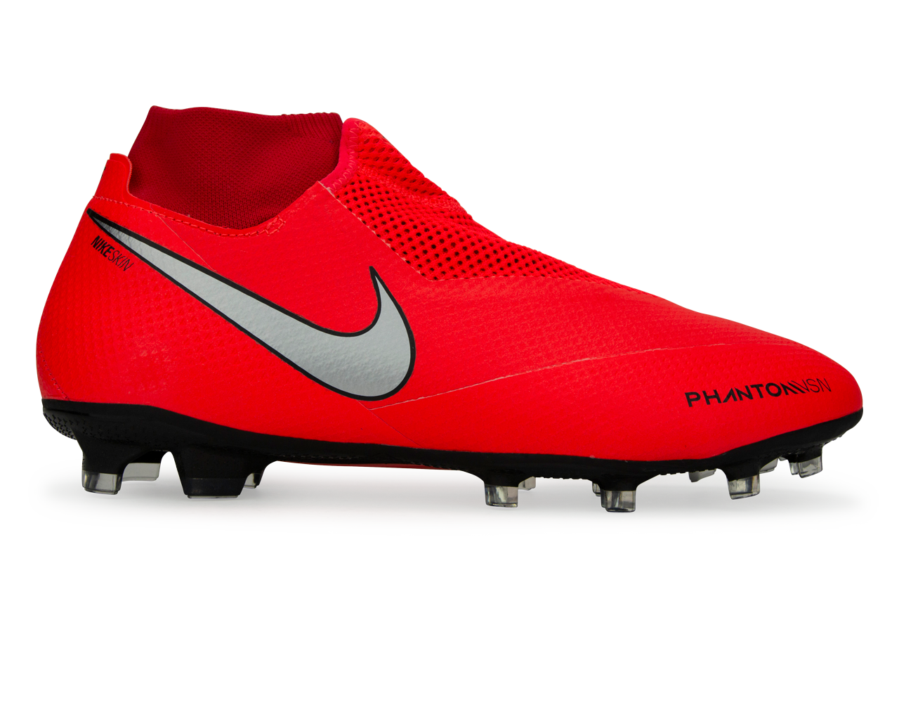 valor lector pedazo Nike Men's PhantomVSN Pro DF FG Bright Crimson/Metallic Silver – Azteca  Soccer