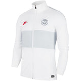 Nike Men's Paris Saint-Germain Strike Track Jacket White/Pure Plat/University Red