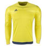 adidas Men's Entry 15 Goalkeeper Jersey Yellow