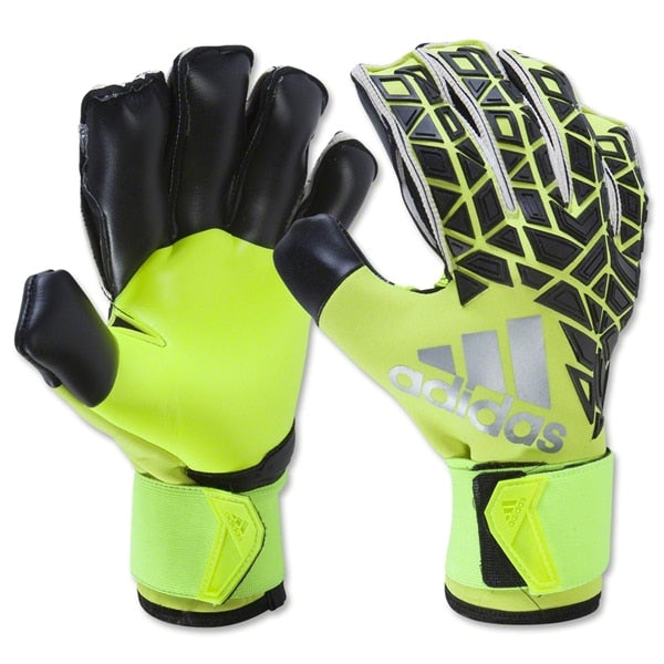 Duque Audaz religión adidas Ace Fingersave Pro Goalkeeper Gloves Solar Yellow/Black – Azteca  Soccer