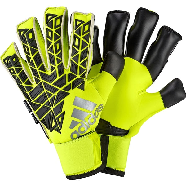 slim openbaring Geboorte geven adidas Ace Trans Pro Goalkeeper Gloves Solar Yellow/Black/Onix – Azteca  Soccer