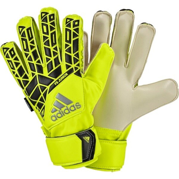 adidas Kids Ace FS Goalkeeper Gloves Solar Yellow/Black/Onix
