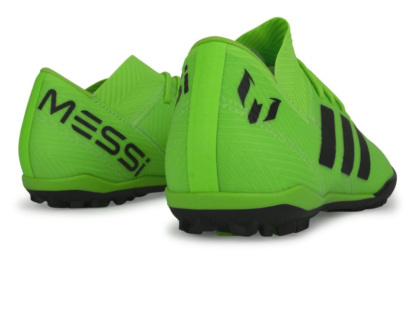 adidas Men's Nemeziz Messi Tango 18.3 Turf Soccer Shoes Solar Green/Core Black