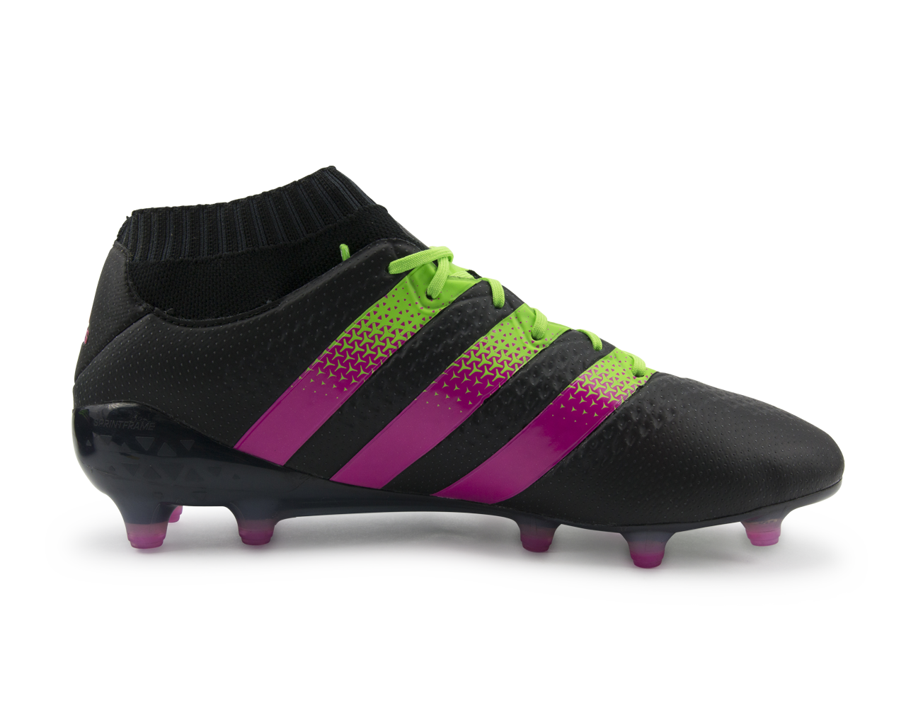 dief tofu Bezwaar adidas Men's ACE 16.1 PrimeKnit FG/AG Black/Shock Pink/Solar Green – Azteca  Soccer