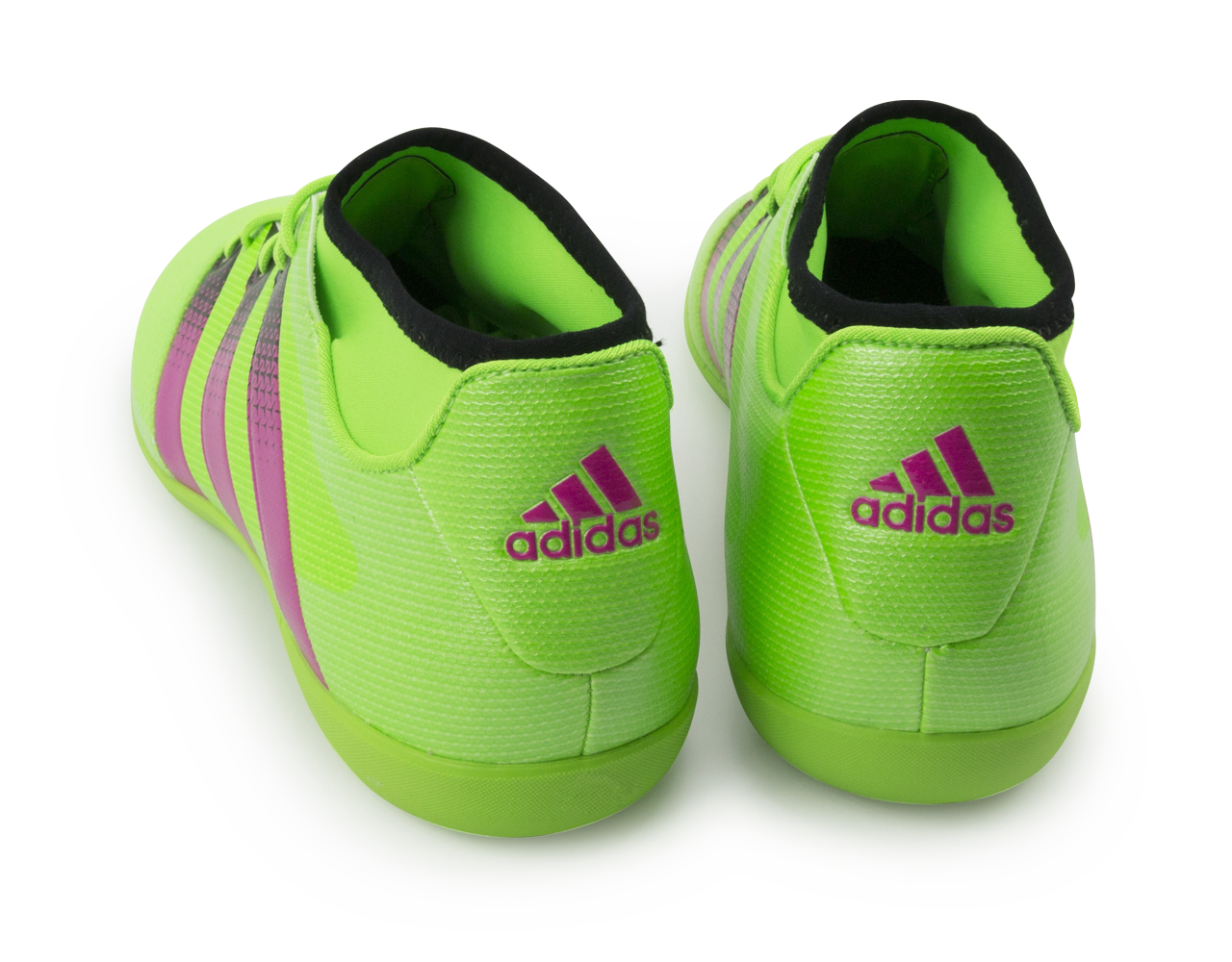 adidas Men's ACE 16.3 Primemesh Indoor Soccer Shoes Solar Green/Shock Pink/Black