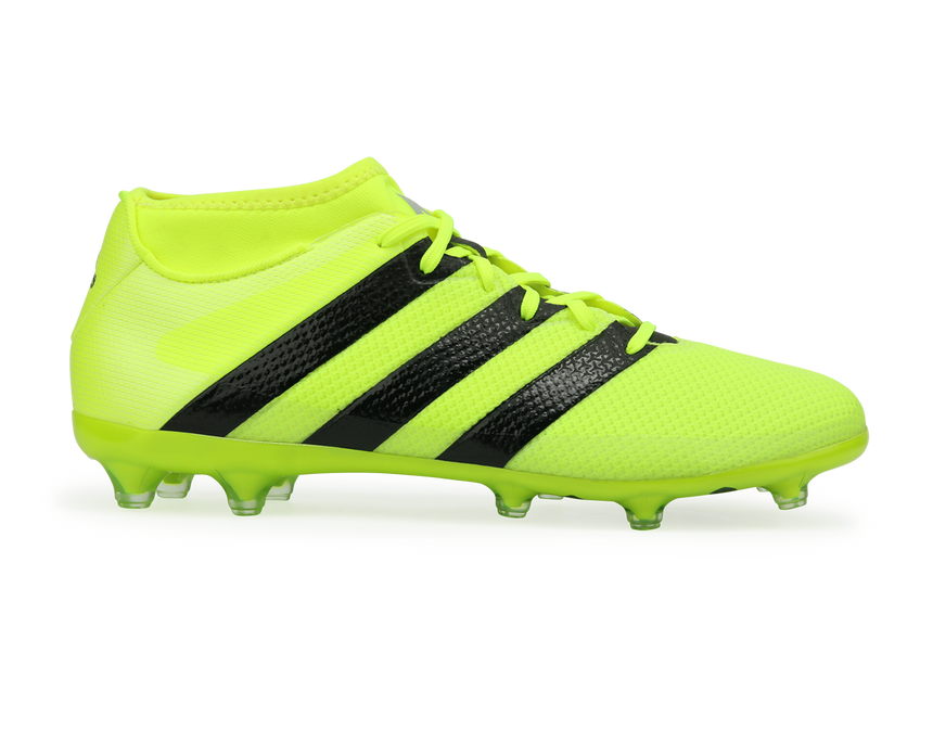 adidas Men's ACE 16.2 Primemesh FG/AG Solar Yellow/Core Black/Silver Metallic