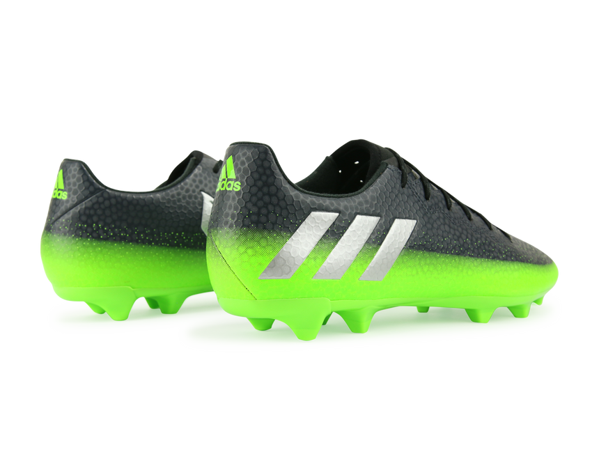 adidas Men's Messi 16.3 FG/AG Dark Grey/Silver Metalic/Solar Green – Azteca  Soccer