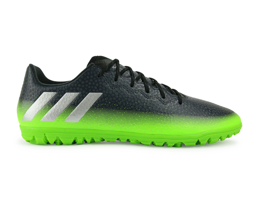 adidas Men's Messi 16.3 Turf Soccer Shoes Dark Grey/Silver Metalic/Sol –  Azteca Soccer