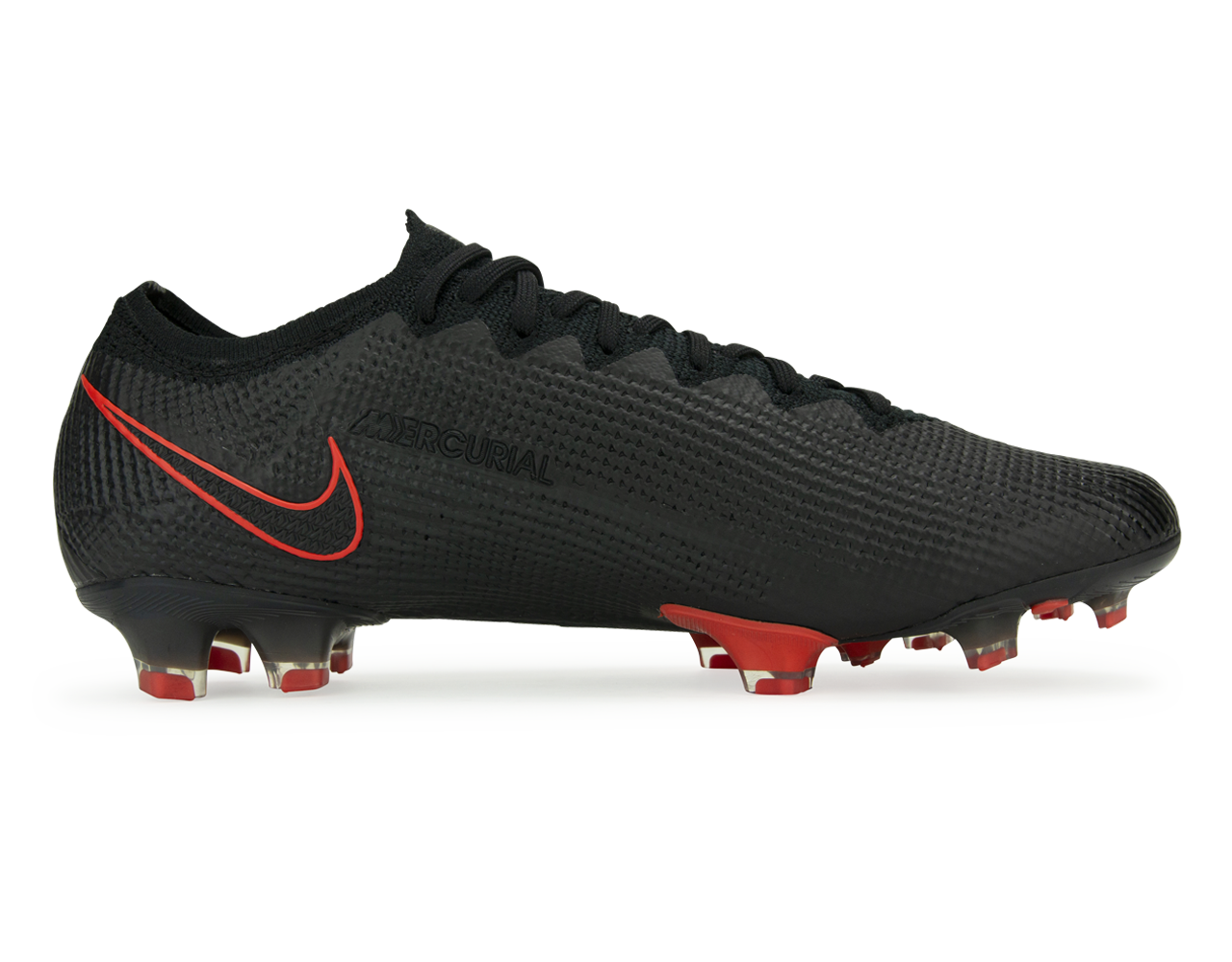 Nike Mercurial Vapor 13 Elite FG Soccer Cleats Black Red Size 9 AQ4176-060  New