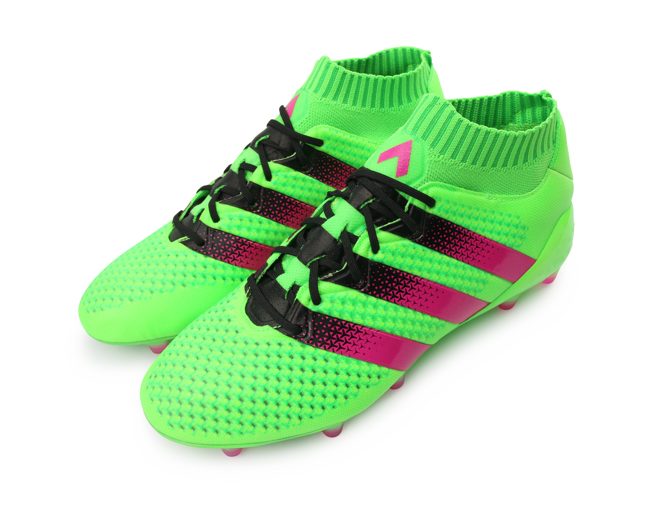 aktivering afslappet Zoologisk have adidas Men's ACE 16.1 Primeknit FG/AG Solar Green/Shock Pink/Black – Azteca  Soccer