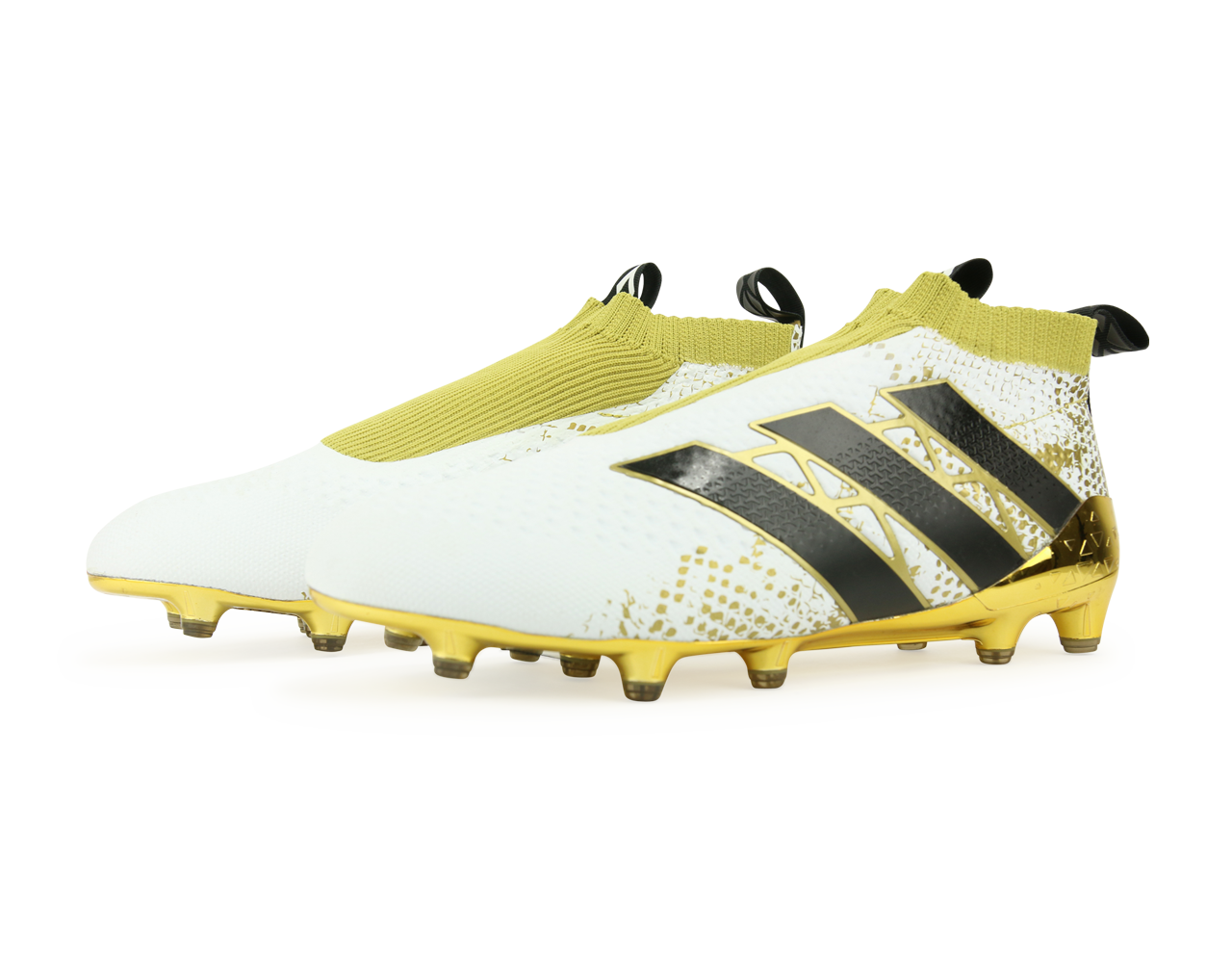 Adidas ace 16 shop white and gold