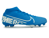 Nike Men's Mercurial Superfly 7 Academy FG/MG Blue Hero/White