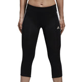 Adidas Womens Designed 2 Move 3/4 Tights Black/White Front