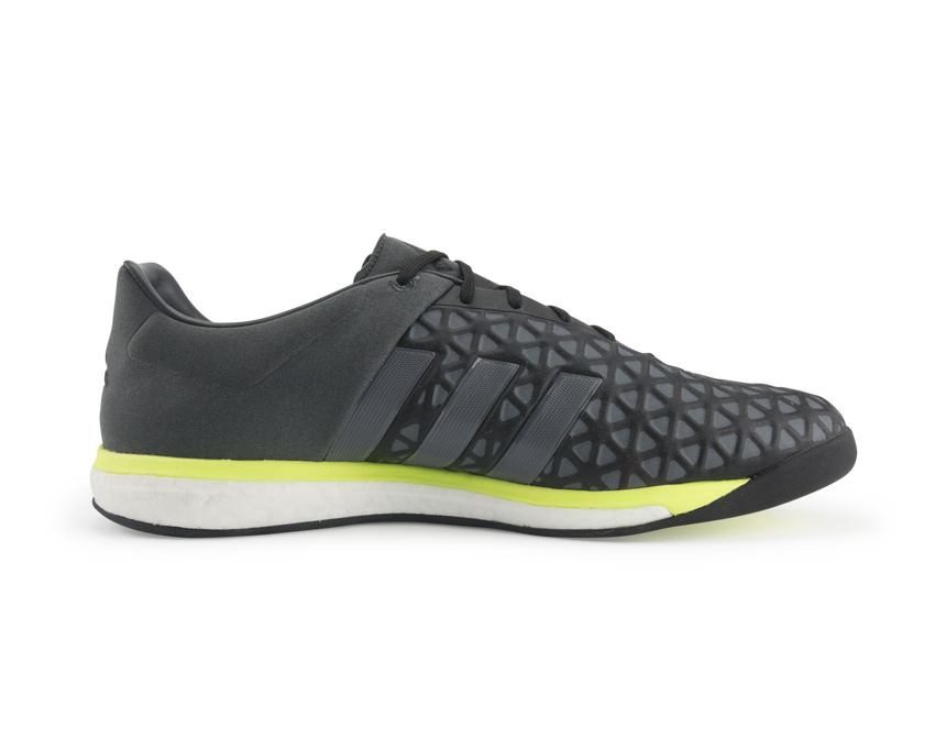 adidas Men's ACE 15.1 Boost Black/Night Metallic/Solar Yellow