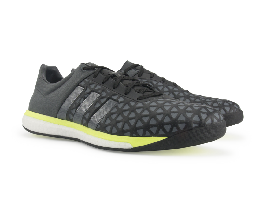 adidas Men's ACE 15.1 Boost Black/Night Metallic/Solar Yellow