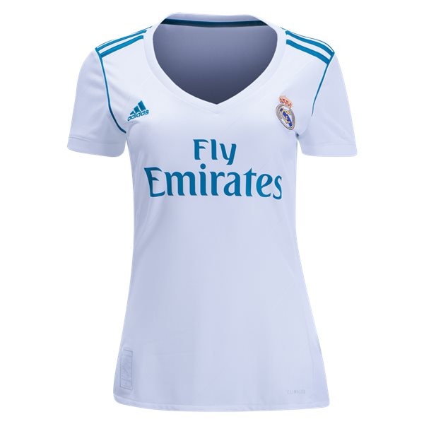 adidas Women's Real Madrid 17/18 Home Jersey White