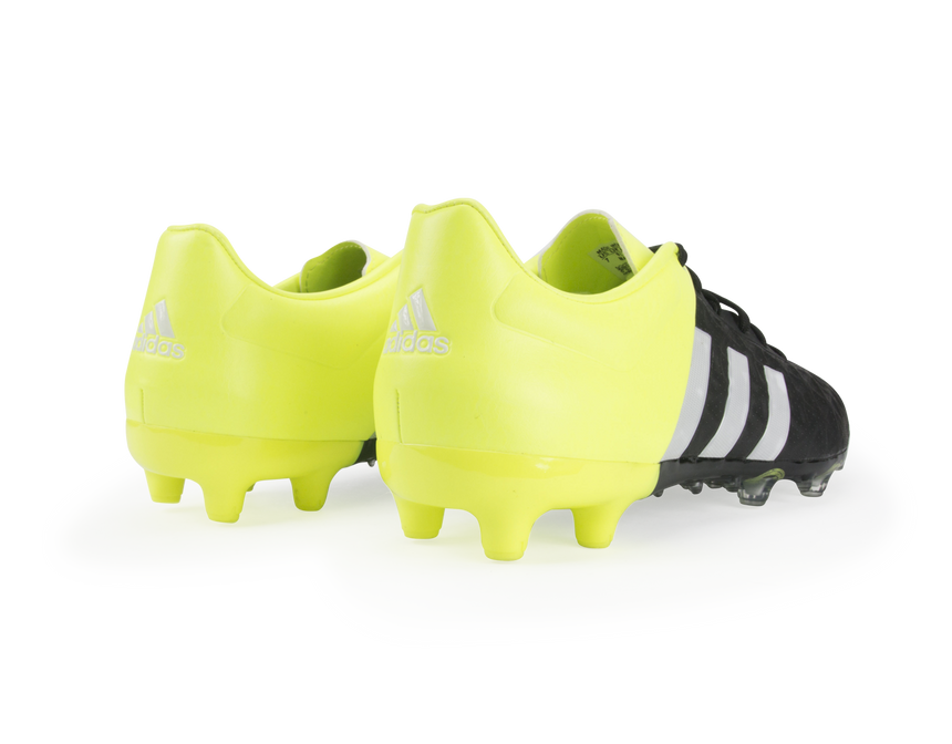 adidas Men's ACE 15.2 FG/AG Black/Night Metallic/Solar Yellow