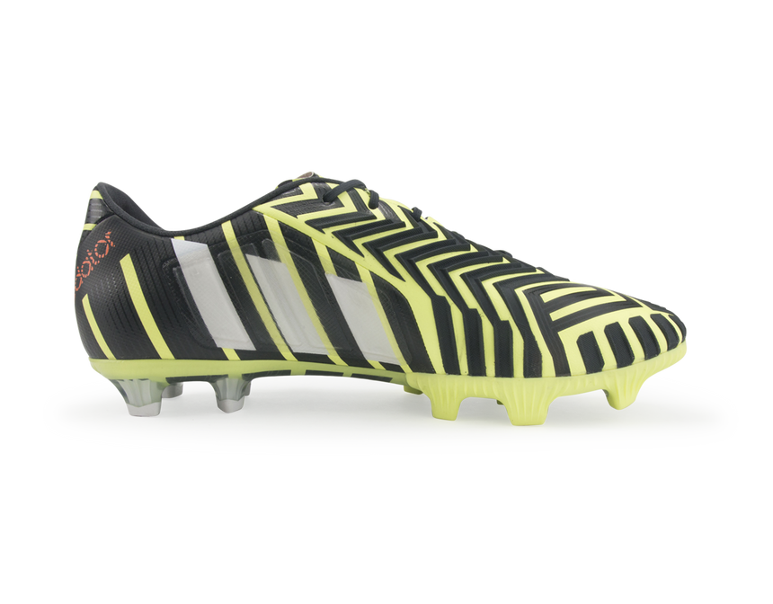 adidas Men's Predator Instinct FG Light Flash Yellow/Running White/Dark Shal
