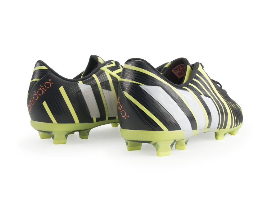 adidas Kids Predator Instinct FG White/Dark Grey/Black