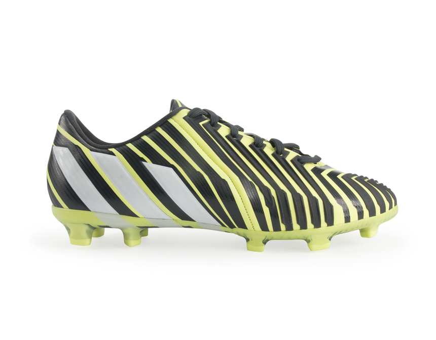 adidas Kids Predator Instinct FG White/Dark Grey/Black