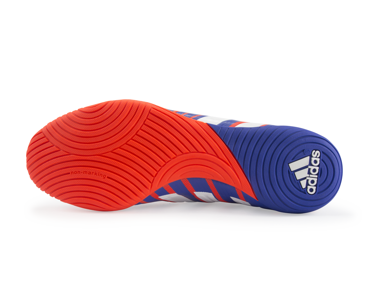 adidas Men's Predator Absolado Instinct Indoor Soccer Shoes Solar Red/White