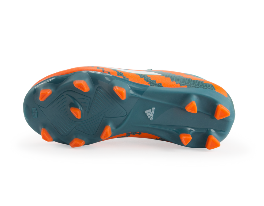 adidas Kids Messi 10.3 FG Power Teal/White/Solar Orange