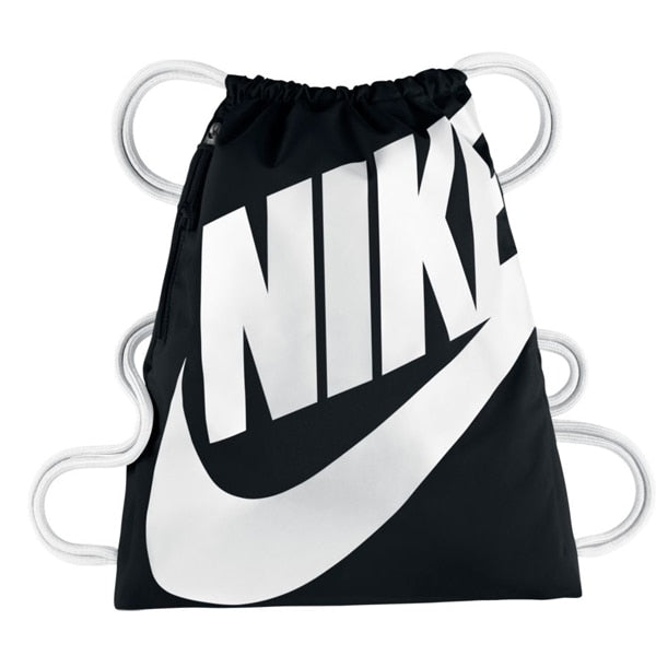 Nike Heritage Gym Sack Black/White