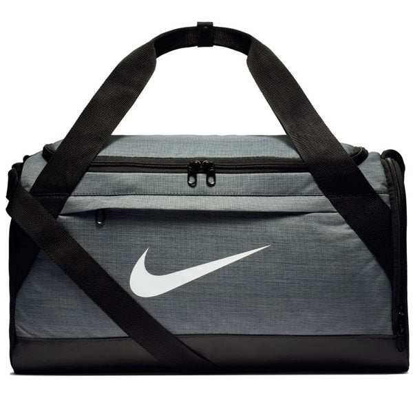 Nike Brasilia Small Training Duffel Bag Silver