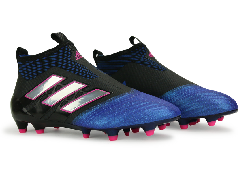 adidas Kids ACE 17+ PURECONTROL FG Core Black/White/Blue