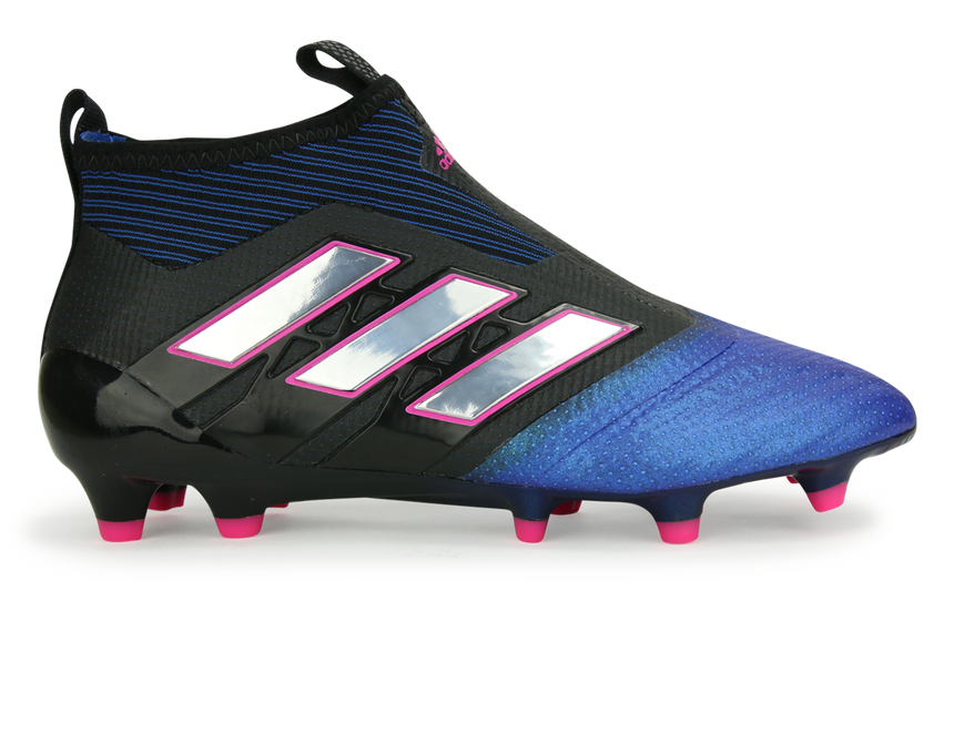 adidas Kids ACE 17+ PURECONTROL FG Core Black/White/Blue – Azteca