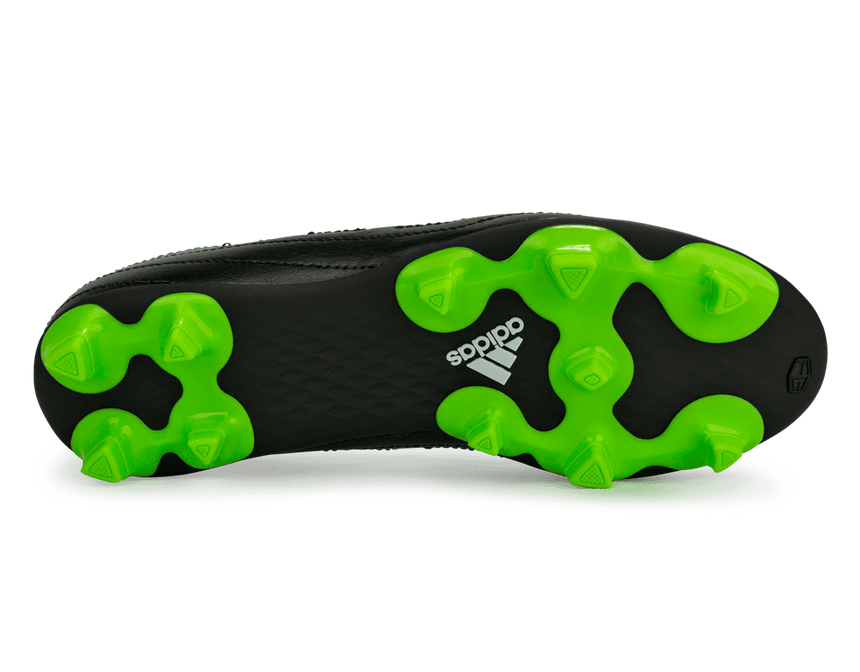 adidas Kids Goletto VI FG Black/Solar Green