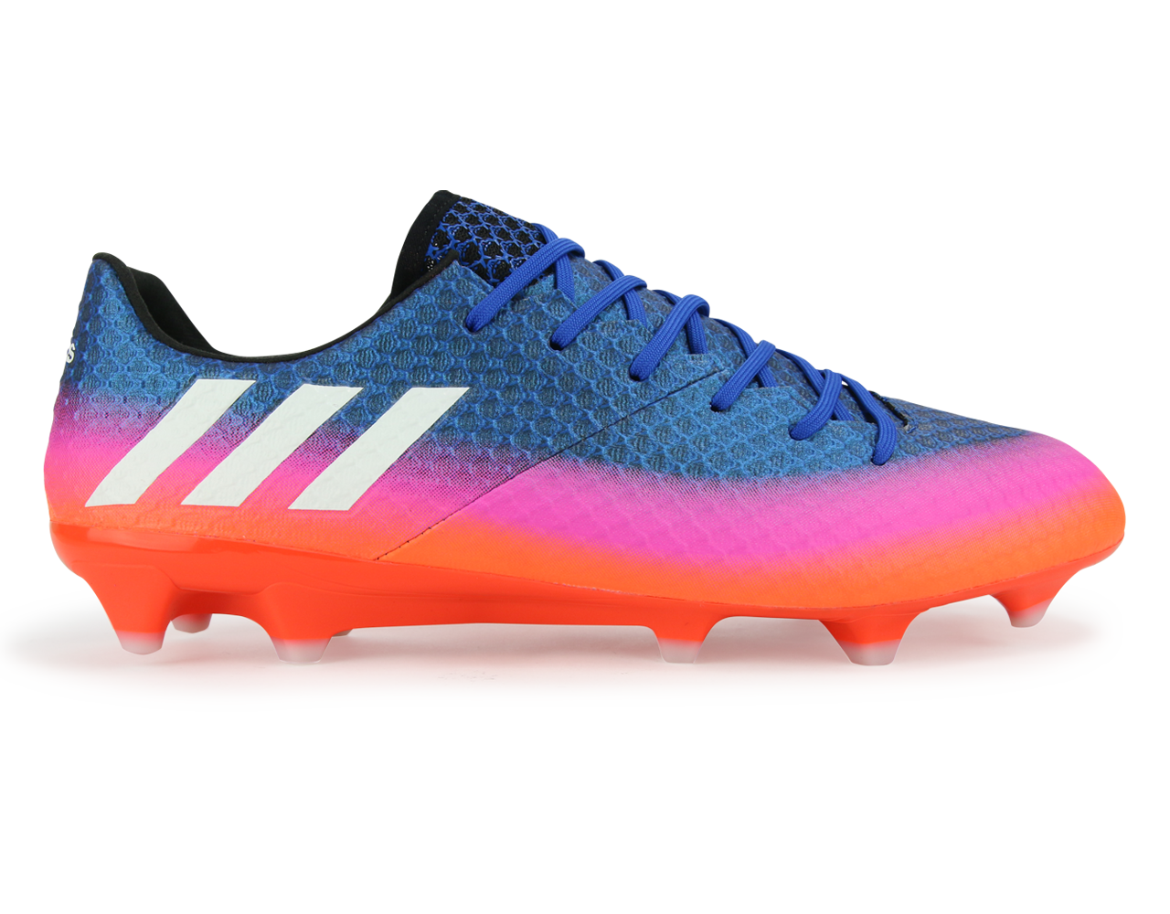 adidas Men's Messi 16.1 FG Blue/White/Solar Orange adidas Men's Messi 16.1 FG Blue/White/Solar Orange