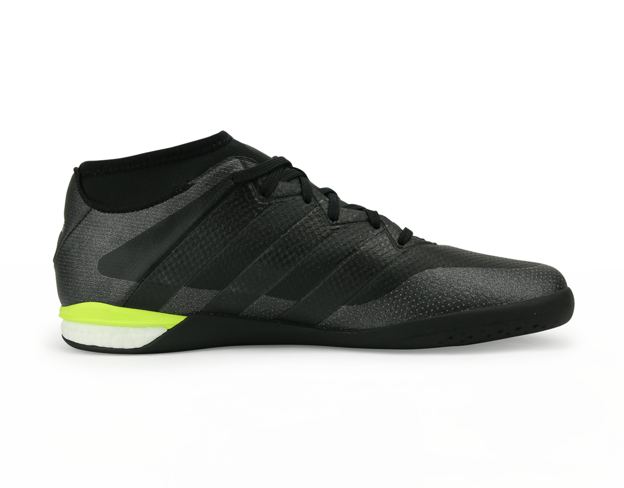 adidas Men's ACE 16.1 Street Indoor Soccer Shoes Core Black/Solar Yellow