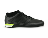 adidas Men's ACE 16.1 Street Indoor Soccer Shoes Core Black/Solar Yellow