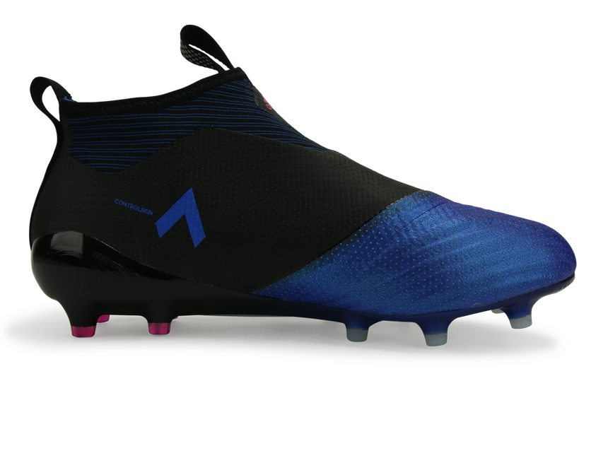 adidas Men's ACE 17+ Purecontrol FG Core Black/White/Blue – Azteca