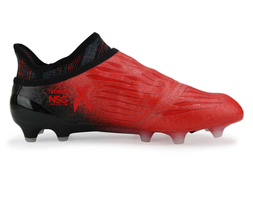 adidas Men's X 16+ PURECHAOS  FG Red/White/Core Black